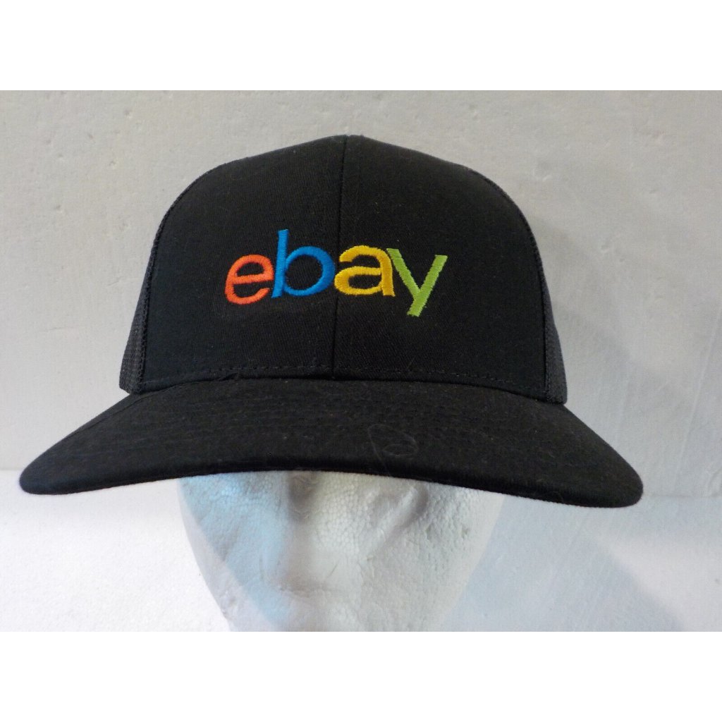 Nwot Ebay Open 2023 Swag Ball Cap Mesh Trucker Hat Snapback Black